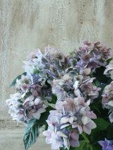 秋色紫陽花 "てててまり ブルー"