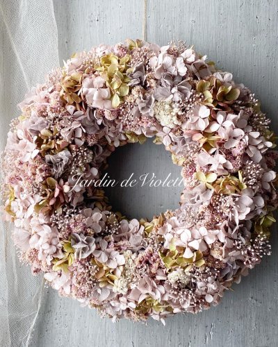 商品名【春陽】ゆきこ♥クリスマスローズのフラワーリース 春リース 商品名【春陽】ゆきこ様専用♥クリスマスローズのフラワーリース