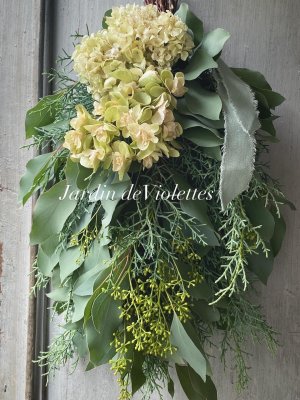 画像2: ＜2025'lete＞夏季限定Price◇ご予約◇ ナチュラルスワッグ ジャルダンヴェール