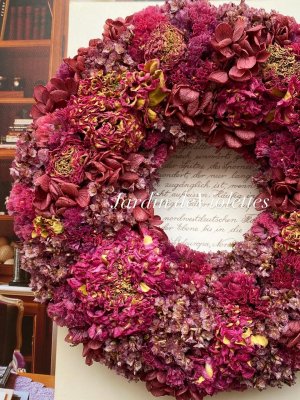 画像4: ＜2025'automne＞限定price◇Dryリース　ジャルダン マカロン スカーレット