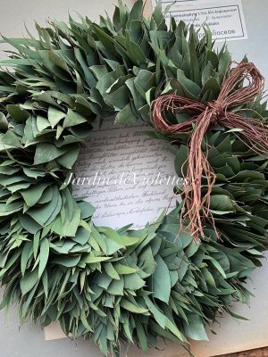 画像1: ＜2025'automne＞限定1点◇ナチュラルDryリース ジャルダン ヴェール