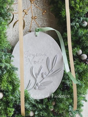 ヤドリギペーパープレート付き