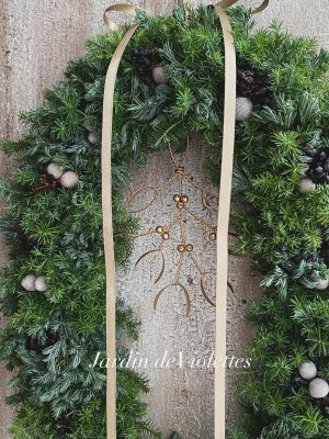 画像2: ＜2025'noël'＞限定◇ナチュラルオーバルリース　 ギ ドール ノエル