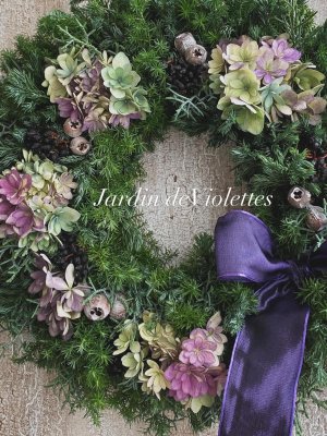 画像2: ＜2025'noël'＞限定◇ナチュラルリース フォレドゥニュイ