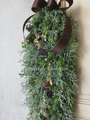 画像2: ＜2025'noël'＞限定◇ナチュラル ガーランド 　ル シュマン ドゥ ラ フォレ1