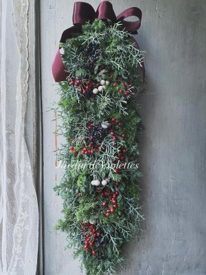 画像1: ＜2025'noël'＞限定◇ナチュラル ガーランド 　ル シュマン ドゥ ラ フォレ ベリー