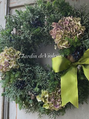 画像1: ＜2025'noël'＞限定◇ナチュラルリース フォレドゥニュイ