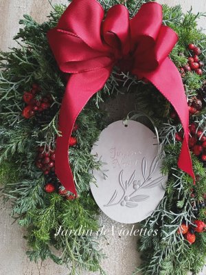 画像4: ＜2025'noël'＞限定◇ナチュラルリース  フェーラ シュヴァル ノエル ベリー