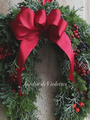画像2: ＜2025'noël'＞限定◇ナチュラルリース  フェーラ シュヴァル ノエル ベリー