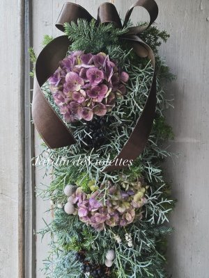 画像2: ＜2025'noël'＞限定◇ナチュラル ガーランド 　ル シュマン ドゥ ラ フォレ オルタンシア