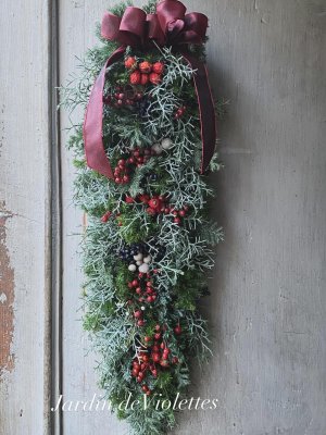 画像1: ＜2025'noël'＞限定◇ナチュラル ガーランド 　ル シュマン ドゥ ラ フォレ ベリー