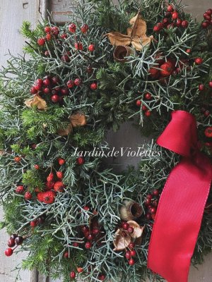 画像1: ＜2025'noël'＞限定◇ナチュラルリース フォレドゥマタン