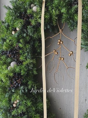 画像2: ＜2025'noël'＞限定◇ナチュラルオーバルリース　 ギ ドール ノエル 2