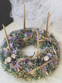 ＜2025'noël＞限定◇アドヴェントdryリース  ル エクラド ノエル